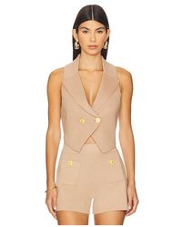 L'Agence - 'Agence Strickweste Zadie - Lyst