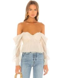 House of Harlow 1960 - X Revolve Burna Blouse - Lyst