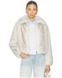 Adrienne Landau - Katrina Jacket - Lyst