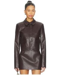 ALL THE WAYS - Bleeker Faux Leather Jacket - Lyst