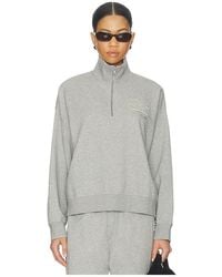 Ganni - Isoli Half Zip Sweater - Lyst
