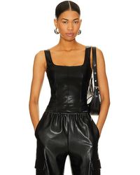 Heartloom - Tanktop Aus Lederimitat Dante - Lyst