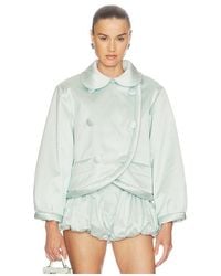 Helsa - Sateen Puff Jacket - Lyst