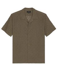Vince - Camisa En Color Verde Talla (También En M, S, Xl/1X) - Lyst