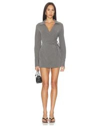 ALL THE WAYS - Maddy Wrap Mini Dress - Lyst