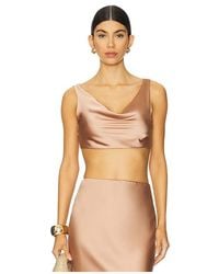 Norma Kamali - Maria Cropped Top - Lyst