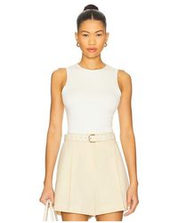 ÉTERNE - Sleeveless Crewneck Soft Jersey Top - Lyst