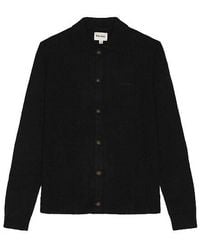 Rhythm - Camisa Abotonada Mohair En Color Negro Talla (También En M, S, Xl/1X) - Lyst