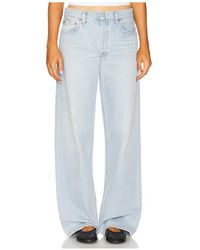 Agolde - Holgado(A) En Color Azul Talla (También En 31, 32, 33, 34) - Lyst