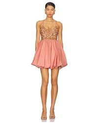 Alice+Olivia■Nessa Sequined Empire Dress■ドレス Alice + Olivia Nessa Sequined Empire-Waist Bubble Mini Dress