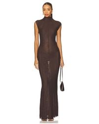 SER.O.YA - Laissa Mesh Maxi Dress - Lyst