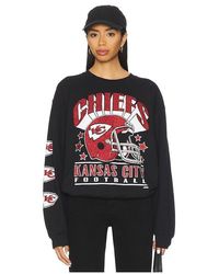 Junk Food - Chiefs Glitter Helmet Crew Fleece - Lyst