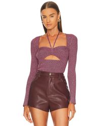 jonathan simkhai alexia sweetheart pullover