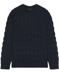 Vince - Jersey En Color Azul Marino Talla (También En S) - Lyst