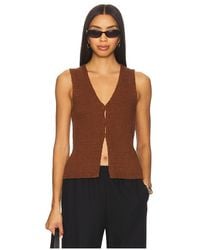Astr - Taimi Sweater Vest - Lyst