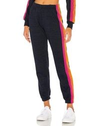 Aviator Nation - 5 Stripe Sweatpants - Lyst