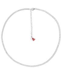Shashi - Diamond Tennis Necklace - Lyst