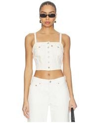 Levi's - Denim Tube Top - Lyst