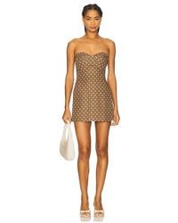 Amanda Uprichard - X Revolve Soho Skort Romper - Lyst
