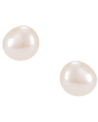 Shashi - Pearl Stud Earring - Lyst