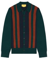 Guest In Residence - Guest En Residence Camisa Cable Plaza En Color Verde Oscuro Talla (También En Xl/1X) - Lyst