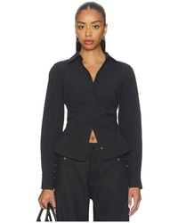 ALL THE WAYS - Millie Button Up Top - Lyst