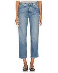 PAIGE - Reece High Rise Vintage Slim Leg Jeans - Lyst