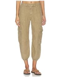 Citizens of Humanity - Ciela Balloon Utility Linen Pants - Lyst