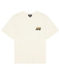 A.P.C. - 70's T-Shirt - Lyst