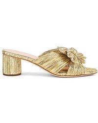 Loeffler Randall - Emilia Pleated Knot Mule - Lyst