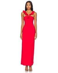 Maygel Coronel - Maxivestido Sortilegio En Color Rojo Talla - Lyst