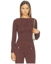 retroféte - Galina Knit Top - Lyst