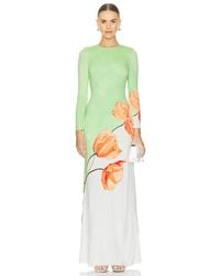 Alice + Olivia - Delora Maxi Dress - Lyst
