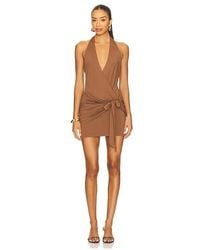 superdown - Chloe Halter Mini Dress - Lyst