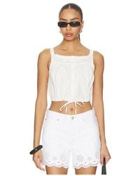WeWoreWhat - Button Up Tank Top - Lyst