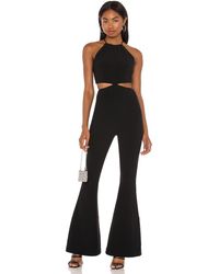 misha collection white jumpsuit