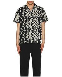 Oas - Nero Verve Cuba Terry Shirt - Lyst