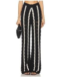 Central Park West - Novelty Stitch Midrise Pant - Lyst