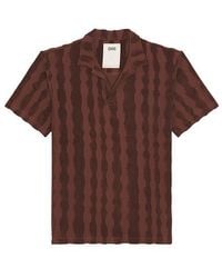 Oas - Totem Polo Terry Shirt - Lyst