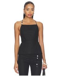 L'academie - 'Academie Anaia Linen Top - Lyst