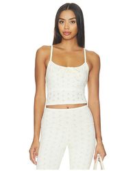 Strut-this - The Eyelet Tank Top - Lyst