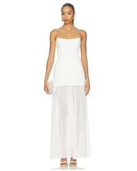 Amanda Uprichard - Christy Maxi Dress - Lyst