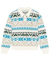 Obey - Polo-Sweatshirt Geo - Lyst