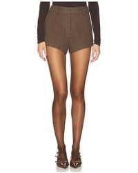 Line & Dot - Dockers Micro Shorts En Color Marrón Talla En - Lyst