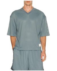 Skims - V-Neck Cropped Jersey - Lyst