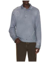 Strike Oil - Thrashed Rugby Polo - Lyst