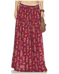 Agua Bendita - X Revolve Jenna Skirt - Lyst