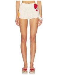MY BEACHY SIDE - Gina Hand Crocheted Shorts - Lyst
