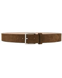 Vince - 35Mm Flat Suede Belt - Lyst