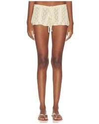 SNDY'S - Crochet Hot Shorts - Lyst